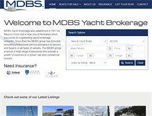 Tablet Screenshot of mdbs.com.au